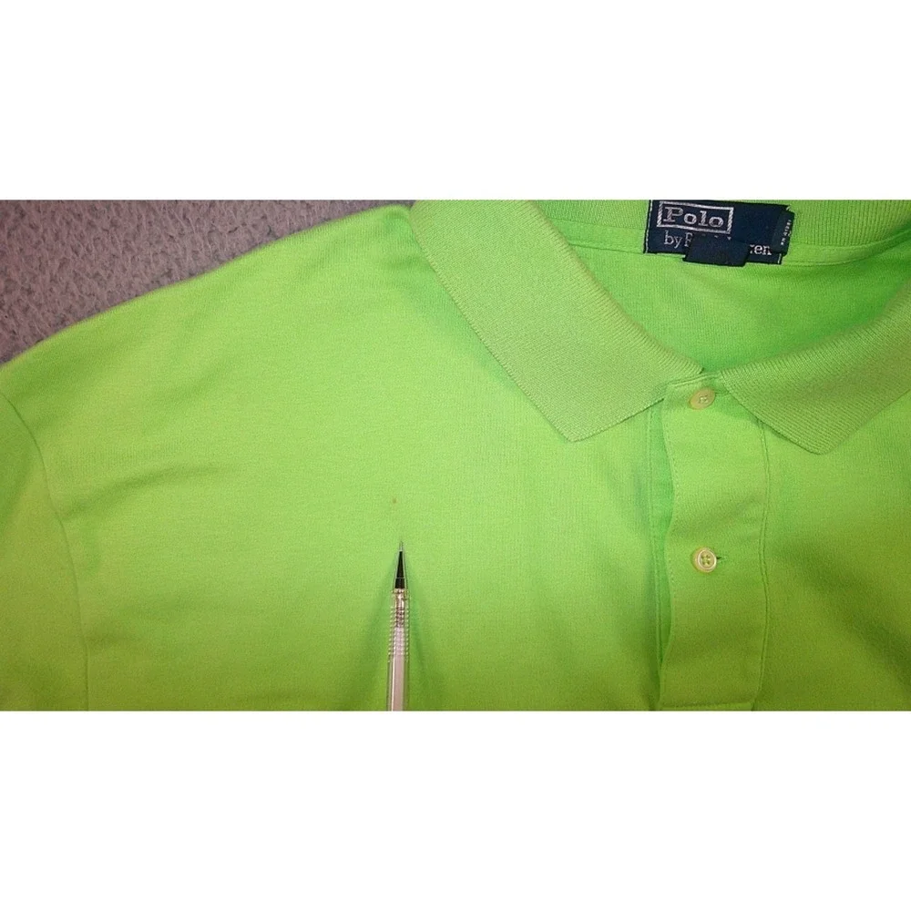 Ralph Lauren Polo Shirt Men 2XL Big Pony Logo‎ Classic Preppy Casual